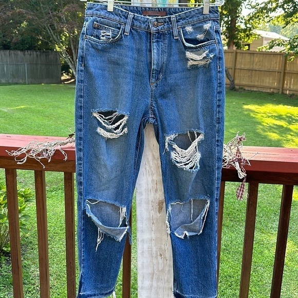 NWOT JOE’S THE DEBBIE CROP High Rise Boyfriend Cropped Collector’s Edition SZ 28 - Picture 3 of 10